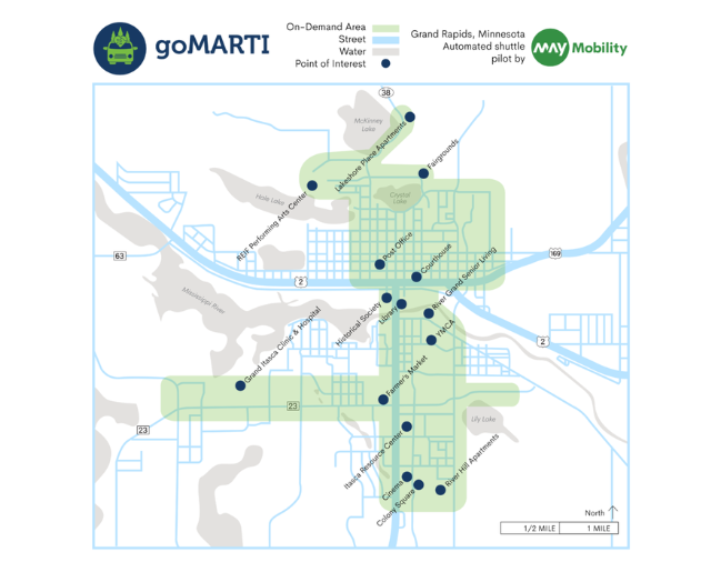 May Mobility Grand Rapids, Minnesota